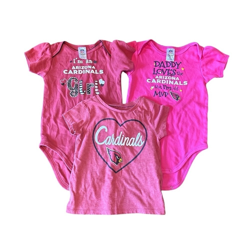 Cardinals Fans NFL Onesies & Shirt 18 months